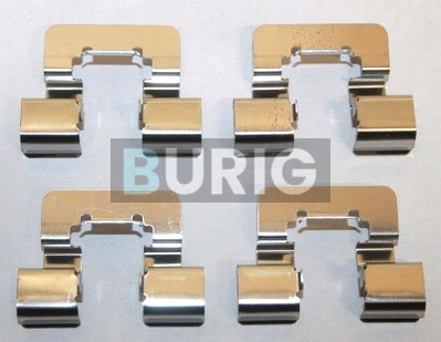 Burig tartozékkészlet, tárcsafékbetét - B06C0029 - TothCarparts