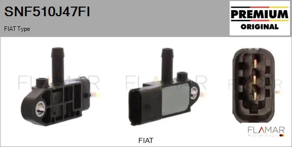 FLAMAR Érzékelő, kipufogógáz-nyomás - SNF510J47FI - TothCarparts