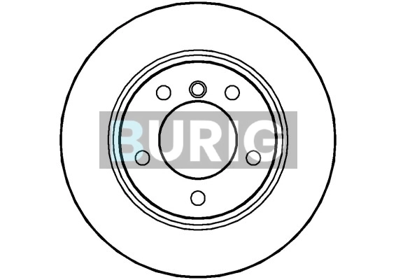 Burig féktárcsa - B010143 - TothCarparts