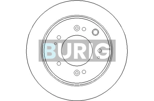 Burig féktárcsa - B010835 - TothCarparts