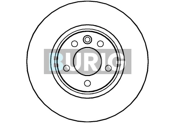 Burig féktárcsa - B010071 - TothCarparts