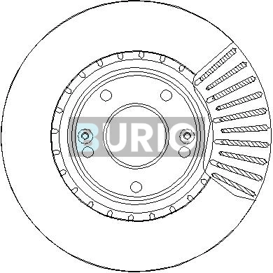 Burig féktárcsa - B010453 - TothCarparts
