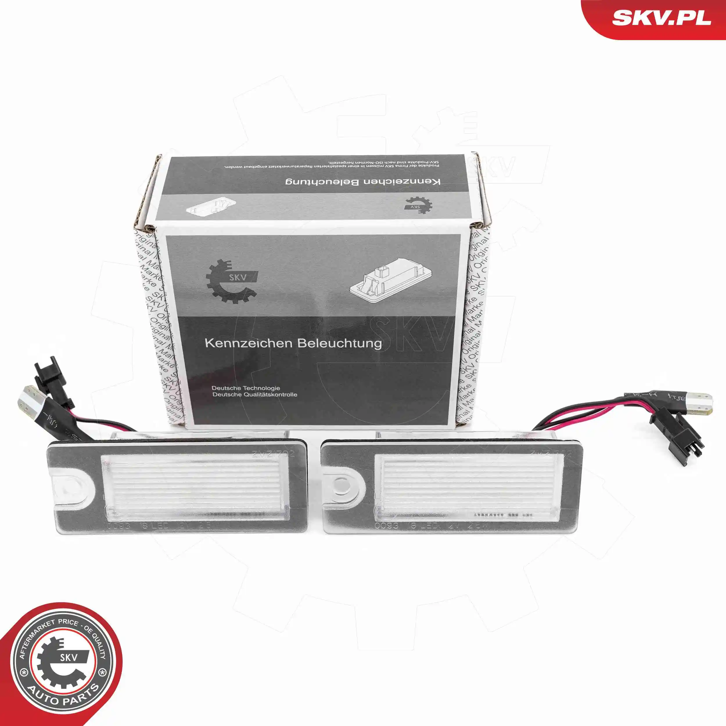 ESEN SKV Rendszámtábla-világítás - 72SKV542 - TothCarparts