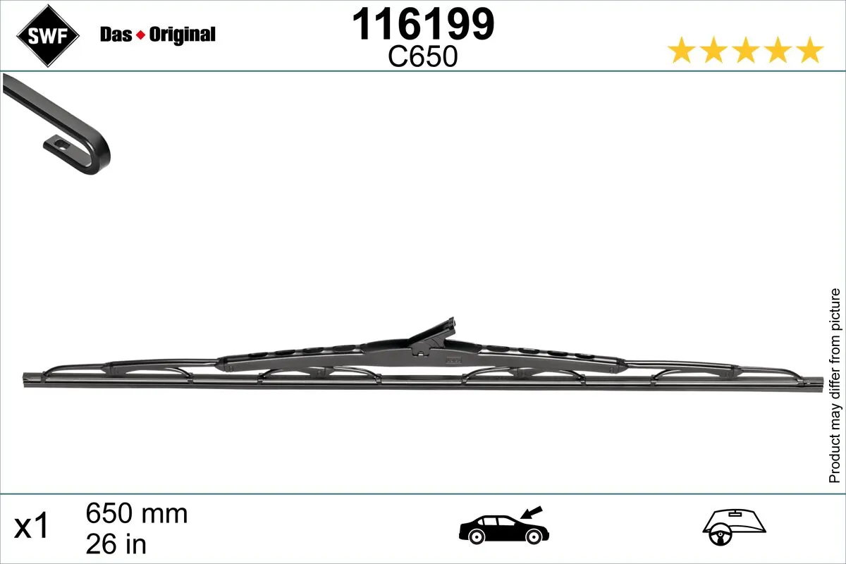 SWF törlőlapát - 116199 - TothCarparts