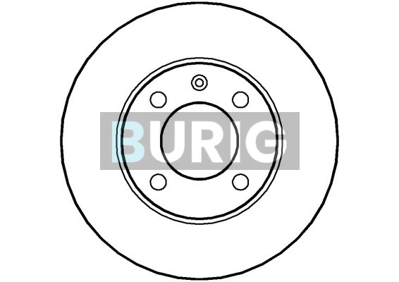 Burig féktárcsa - B010106 - TothCarparts