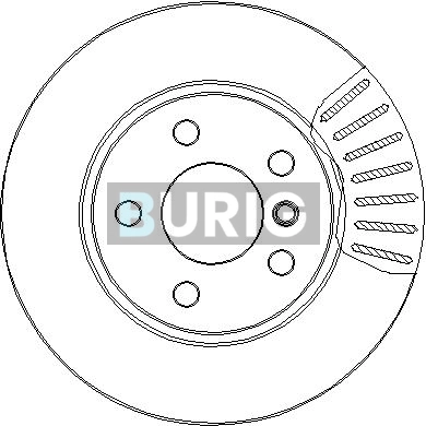 Burig féktárcsa - B010882 - TothCarparts