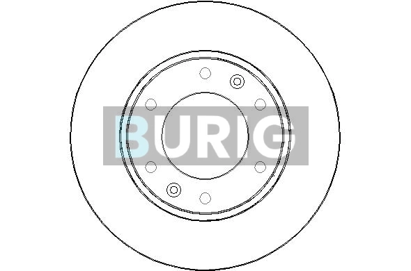 Burig féktárcsa - B010488 - TothCarparts