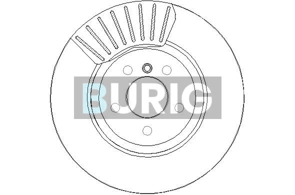 Burig féktárcsa - B010519 - TothCarparts