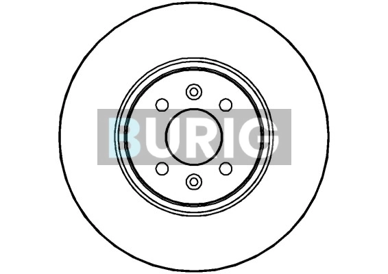 Burig féktárcsa - B010201 - TothCarparts