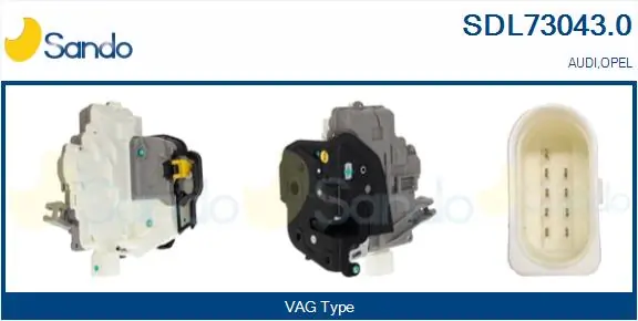 SANDO Ajtózár - SDL73043.0 - TothCarparts
