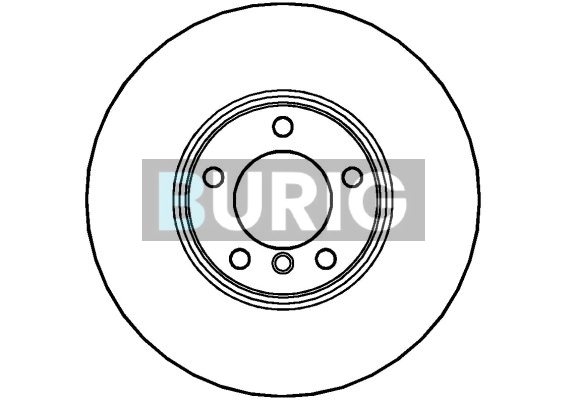 Burig féktárcsa - B010623 - TothCarparts