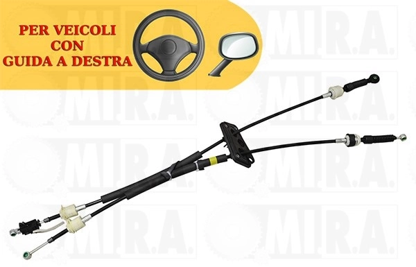 MI.R.A. váltó bovden - 32/9903OR - TothCarparts