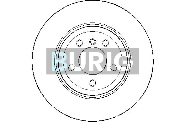 Burig féktárcsa - B010097 - TothCarparts