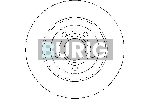 Burig féktárcsa - B011153 - TothCarparts