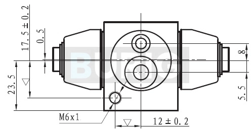Burig fékmunkahenger - B090005 - TothCarparts