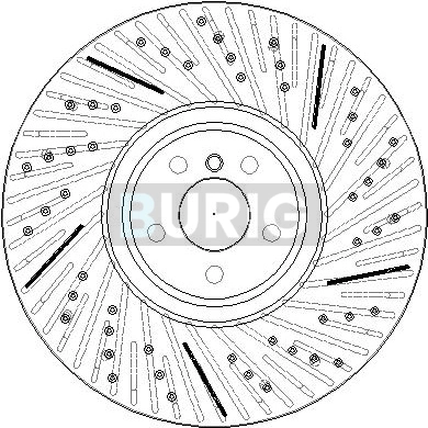 Burig féktárcsa - B011569 - TothCarparts