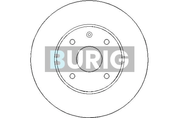 Burig féktárcsa - B011152 - TothCarparts