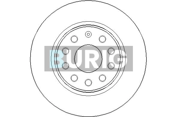 Burig féktárcsa - B010912 - TothCarparts
