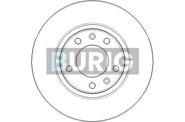 Burig féktárcsa - B010251 - TothCarparts