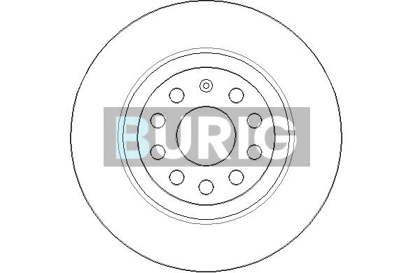 Burig féktárcsa - B010095 - TothCarparts