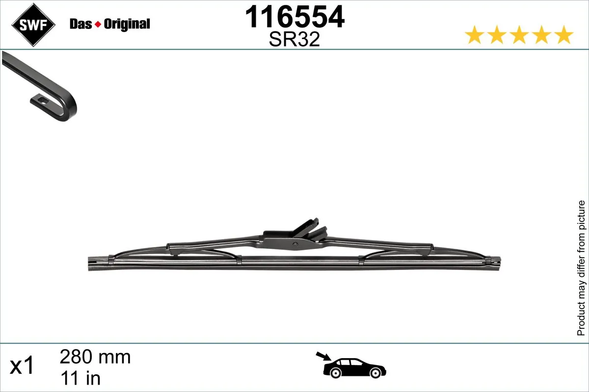 SWF törlőlapát - 116554 - TothCarparts