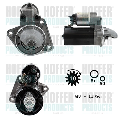 HOFFER önindító - H5010146G - TothCarparts