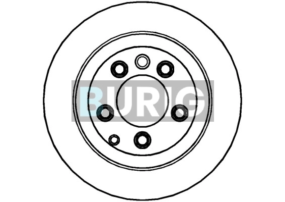Burig féktárcsa - B010360 - TothCarparts