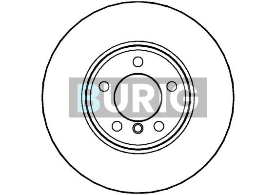 Burig féktárcsa - B010429 - TothCarparts