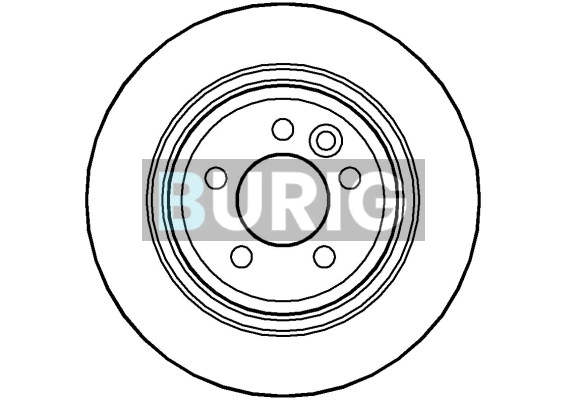 Burig féktárcsa - B010328 - TothCarparts