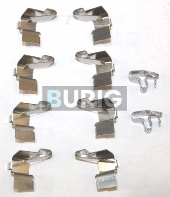 Burig tartozékkészlet, tárcsafékbetét - B06C0059 - TothCarparts