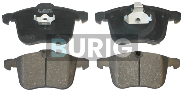 Burig fékbetétkészlet, tárcsafék - B020575 - TothCarparts