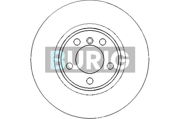 Burig féktárcsa - B010856 - TothCarparts