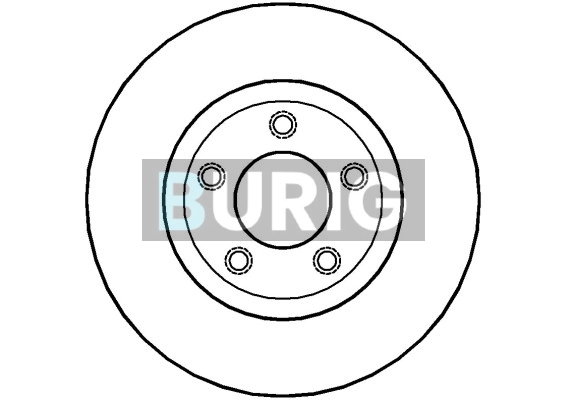Burig féktárcsa - B010478 - TothCarparts