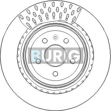 Burig féktárcsa - B011311 - TothCarparts