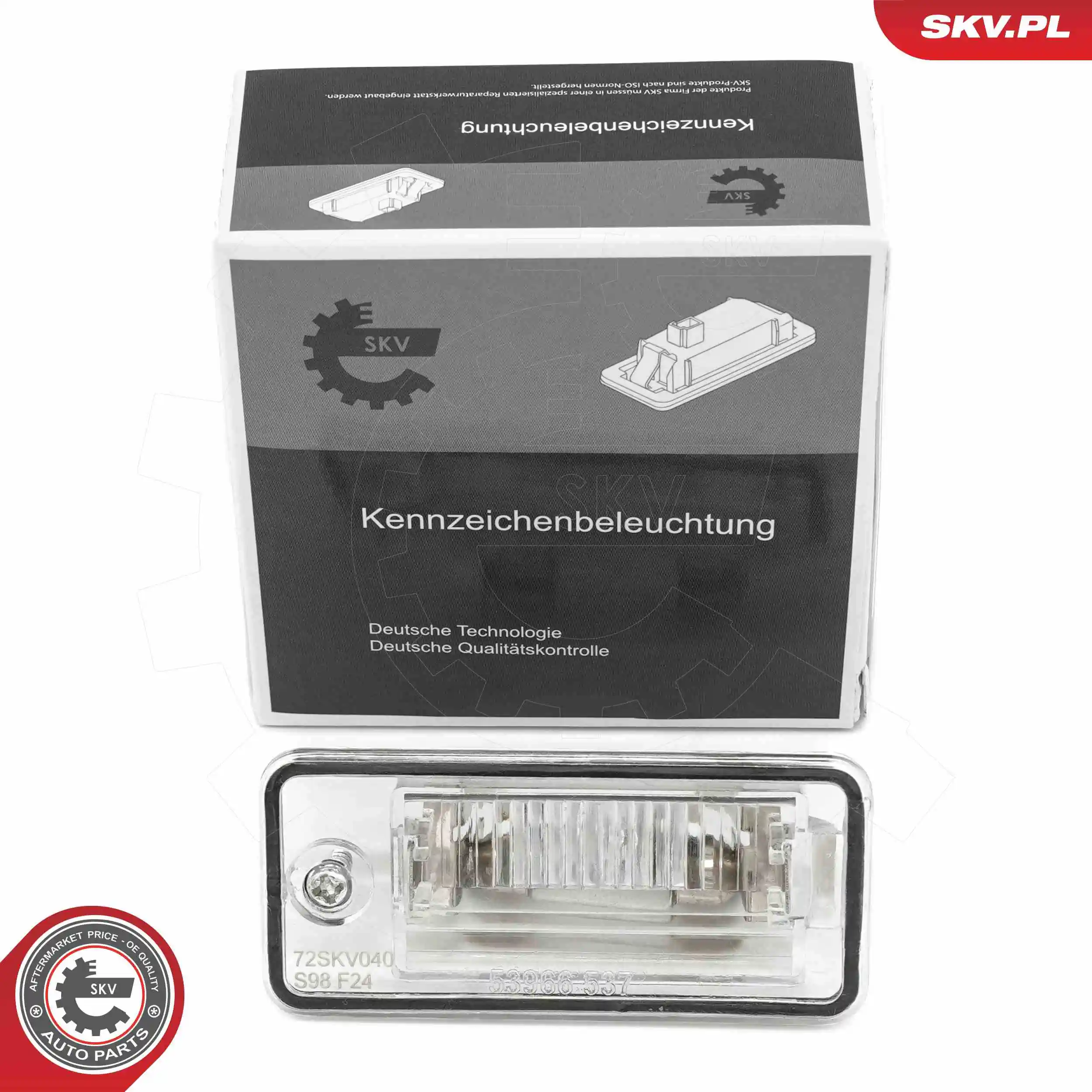 ESEN SKV Rendszámtábla-világítás - 72SKV040 - TothCarparts