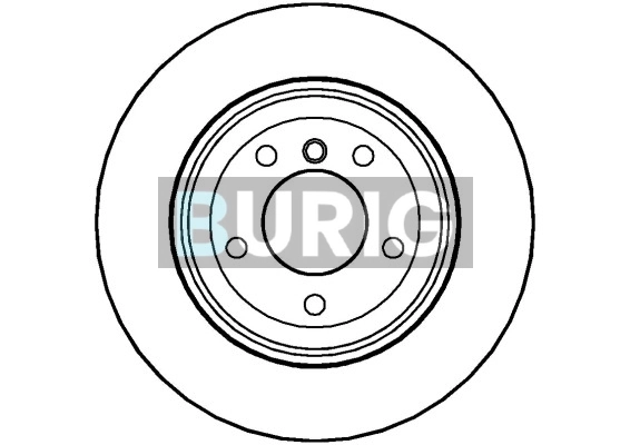 Burig féktárcsa - B010393 - TothCarparts
