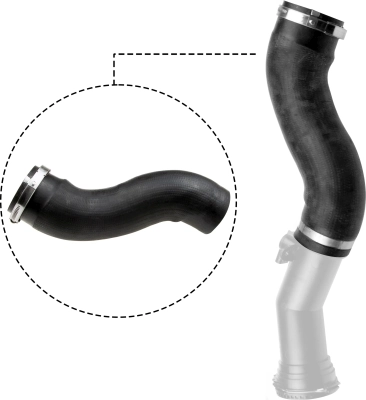 GATES-MX Töltőlevegő cső - 26711 - TothCarparts