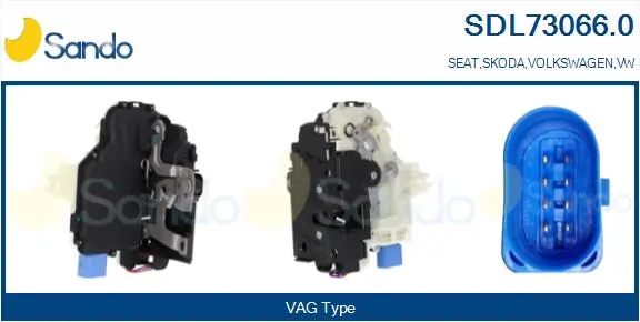 SANDO Ajtózár - SDL73066.0 - TothCarparts