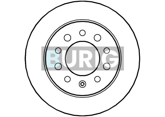 Burig féktárcsa - B010460 - TothCarparts