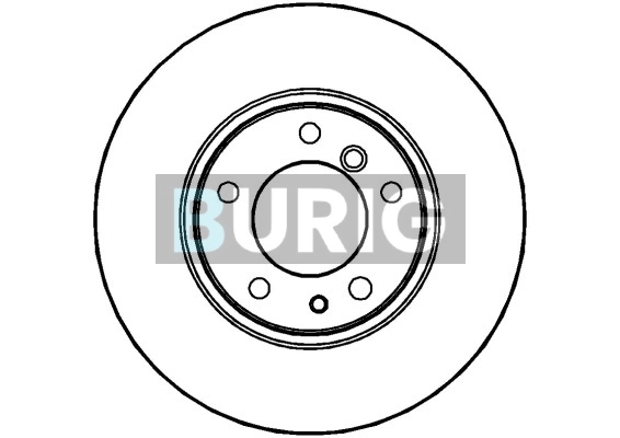 Burig féktárcsa - B010683 - TothCarparts