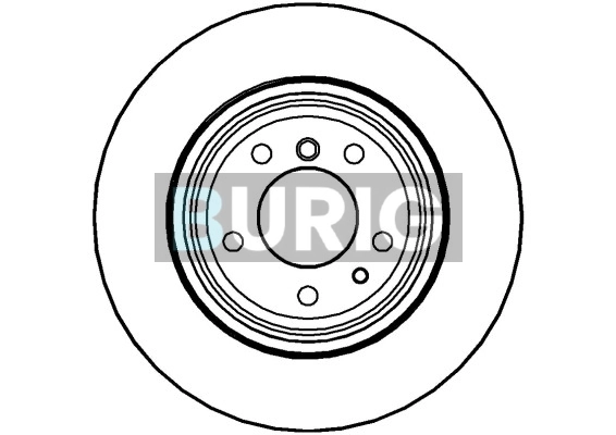 Burig féktárcsa - B011174 - TothCarparts