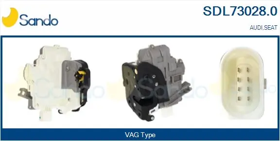 SANDO Ajtózár - SDL73028.0 - TothCarparts