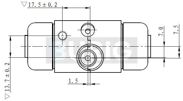 Burig fékmunkahenger - B090022 - TothCarparts
