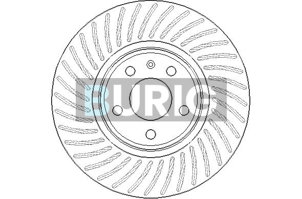 Burig féktárcsa - B011090 - TothCarparts