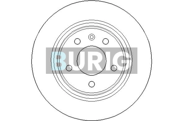 Burig féktárcsa - B010094 - TothCarparts