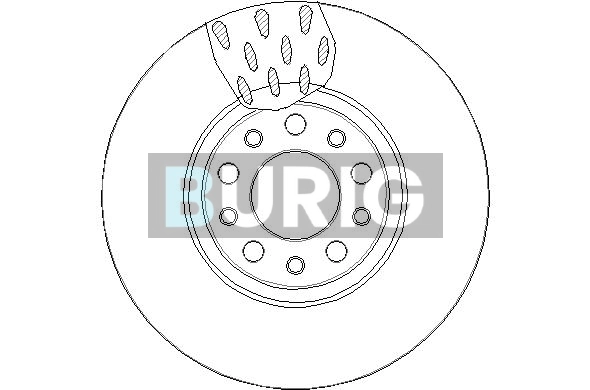 Burig féktárcsa - B010941 - TothCarparts