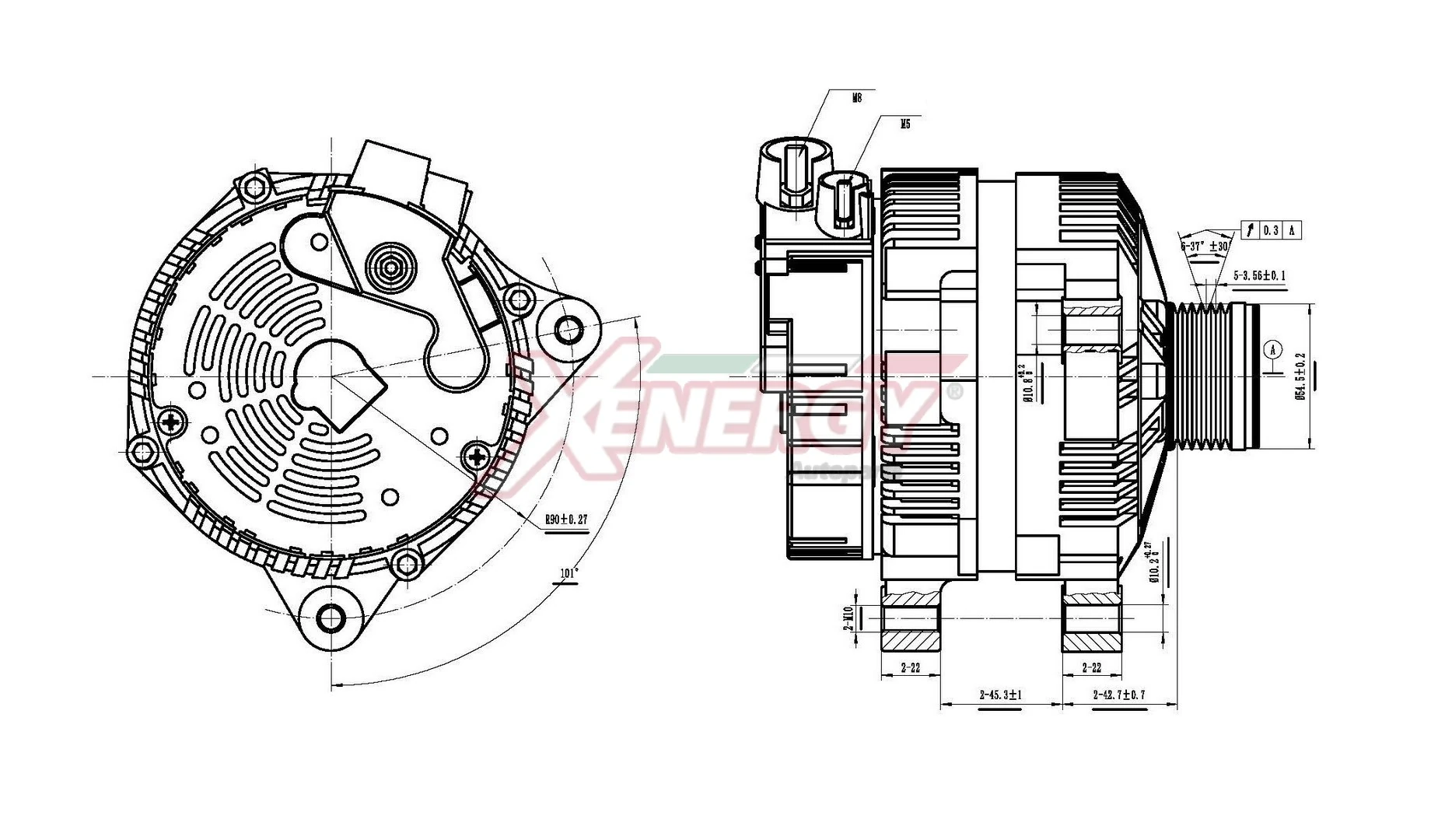 AP XENERGY generátor - XAL23215AD - TothCarparts