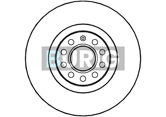Burig féktárcsa - B010415 - TothCarparts