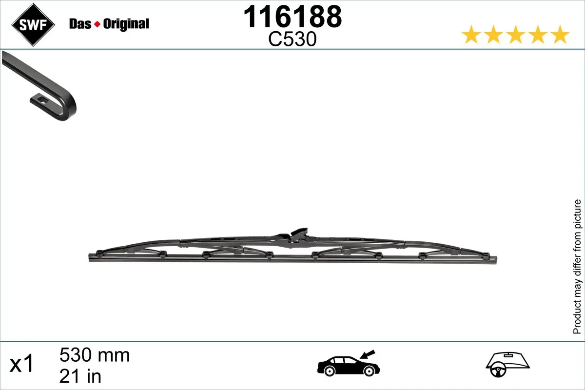 SWF törlőlapát - 116188 - TothCarparts