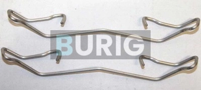 Burig tartozékkészlet, tárcsafékbetét - B06C0031 - TothCarparts